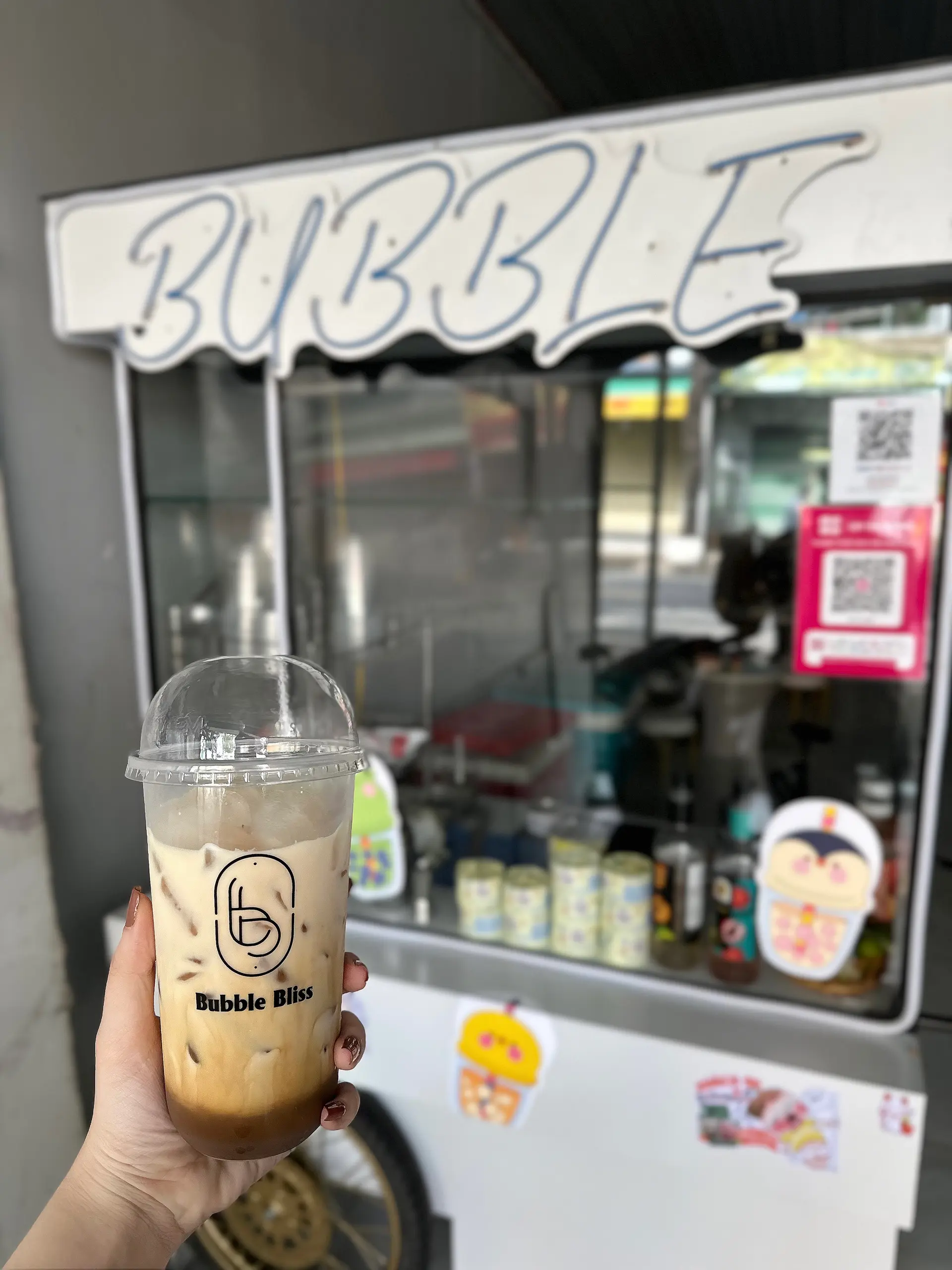 Hình ảnh Cà phê sữa gấu ly 700ml