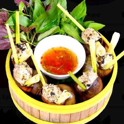 Hình ảnh Ốc bươu nhồi thịt