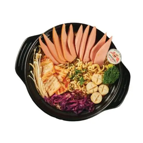 Hình ảnh Mì Kim chi Xúc Xích Cá Viên