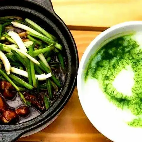 Hình ảnh Cháo Lá Dứa - Ếch Singapore 3 Con Vị Sapo