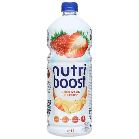 Hình ảnh Sữa trái cây nutri boost vị dâu