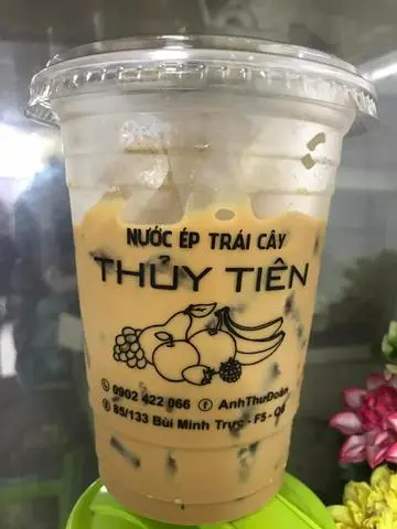 Hình ảnh cà phê sữa đá ly lớn 