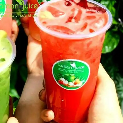 Hình ảnh J09 - ruby rush - nước ép dưa hấu mix táo - củ dền