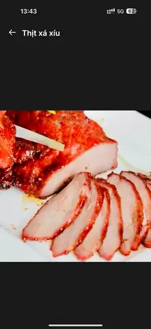 Hình ảnh Thịt xá xíu