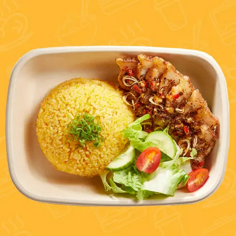 Hình ảnh ANZU - CƠM BA RỌI SỐT MẮM SẢ