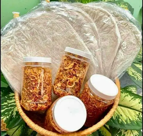 Hình ảnh Combo Bánh Tráng Phơi Sương Bơ Muối Tép ( lớn )