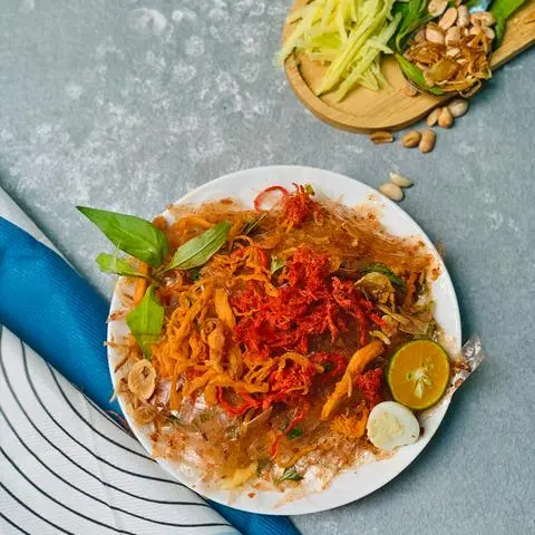 Hình ảnh Bánh tráng trộn thập cẩm
