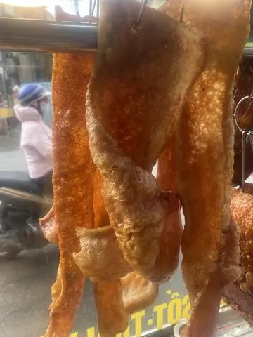 Hình ảnh da heo quay giòn 1 ký 