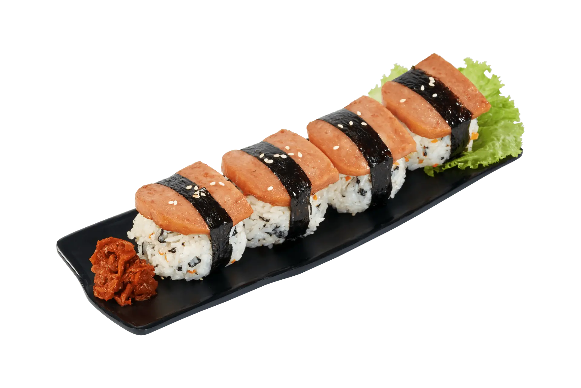Hình ảnh Cơm nắm spam - 스팸 주먹밥