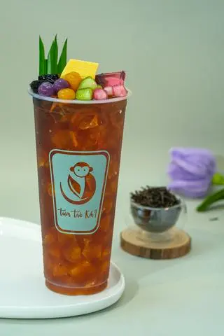 Hình ảnh Hồng Trà Full Topping