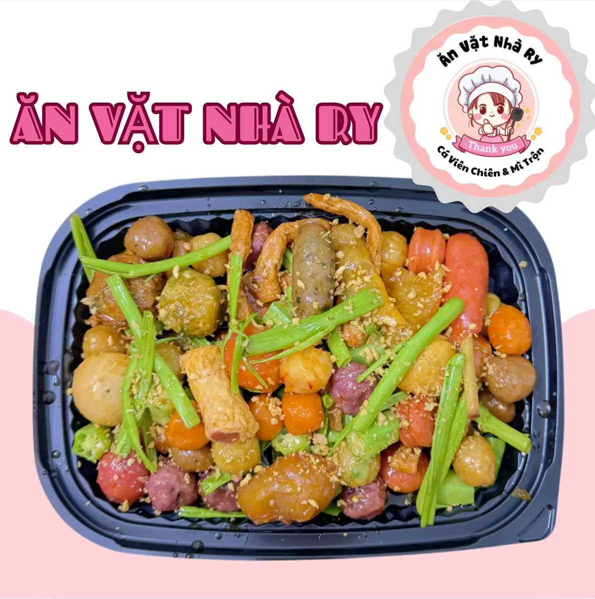 Hình ảnh Combo cá viên sốt mắm tỏi (phần lớn)