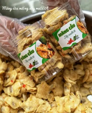Hình ảnh Mẵng Cầu Miếng Sấy Muối Ớt 350g