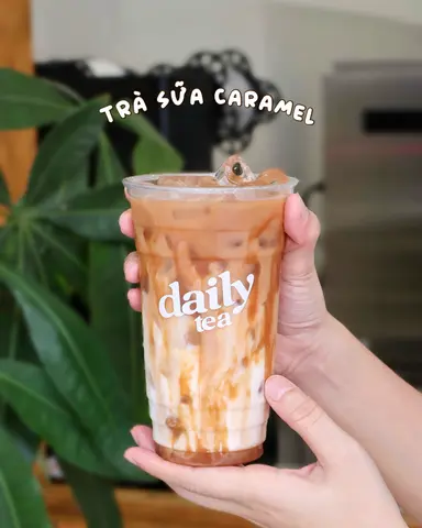 Hình ảnh Trà sữa caramel - 700ml (new)