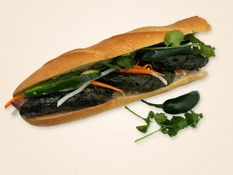 Hình ảnh Bánh Mì Bò Lá Lốt 
