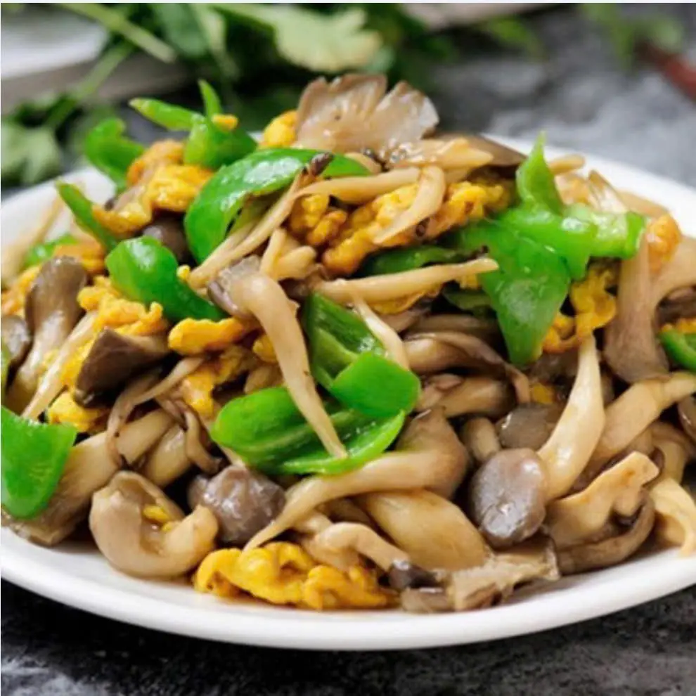 Hình ảnh nấm xào sốt xo hongkong