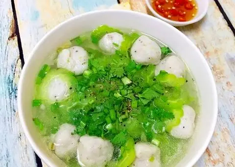 Hình ảnh Canh Khổ Qua Thác Lác