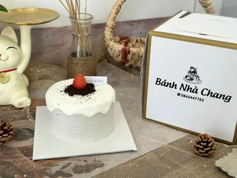 Hình ảnh bánh kem sữa tươi size nhỏ 
