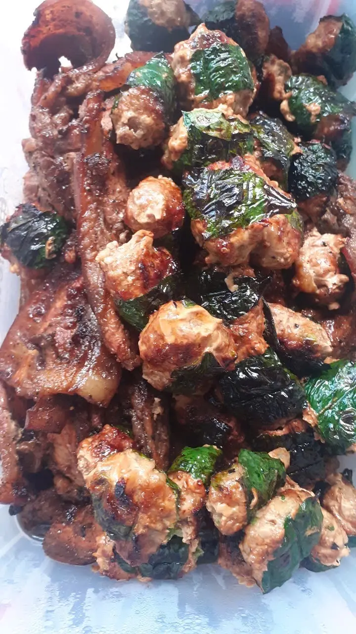 Hình ảnh Bún chả lá lốt