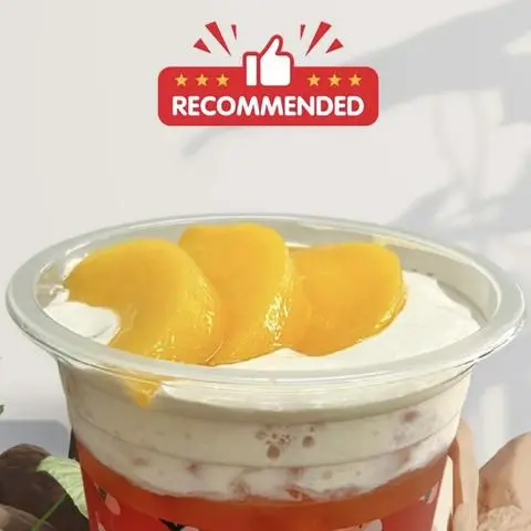 Hình ảnh Trà Đào Kem Cheese