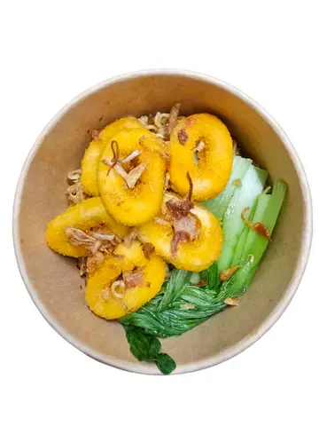 Hình ảnh Mì trộn mực khoanh ( như hình )