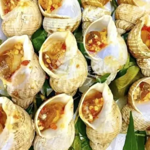 Hình ảnh ốc bulot nướng mắm 