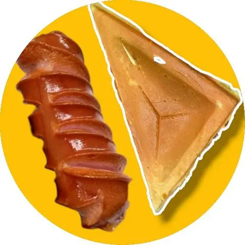 Hình ảnh Hot dog nhân xúc xích xông khói