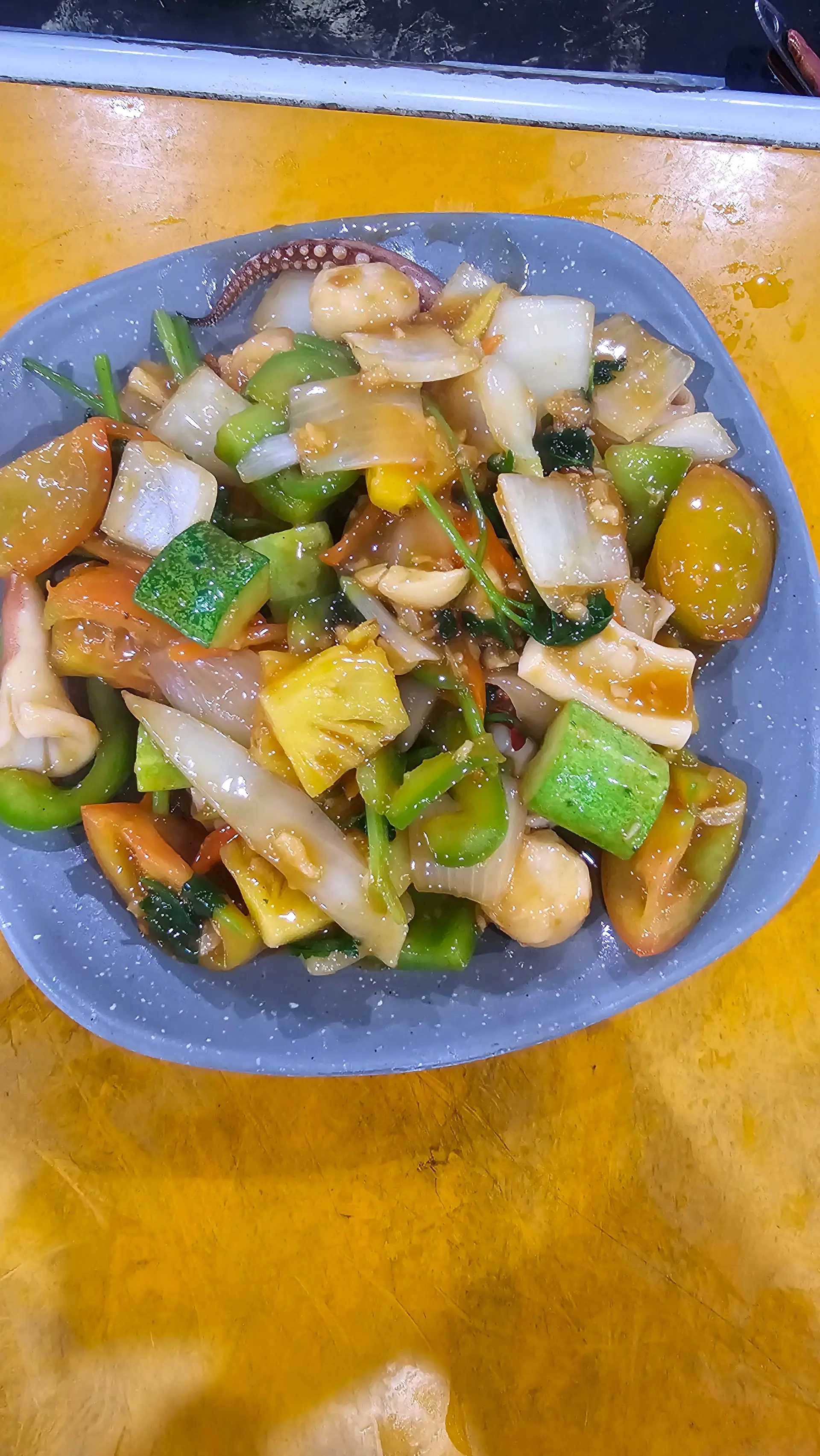 Hình ảnh Mực Xào Chua ngọt 