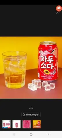 Hình ảnh Nước soda sfc vị Đào-lon 350ml