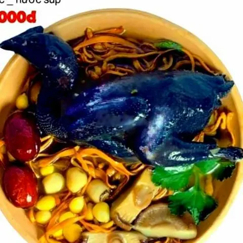 Hình ảnh Gà ác tiềm đông trùng