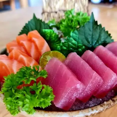 Hình ảnh Sashimi mix 1 - salmon tuna sashimi