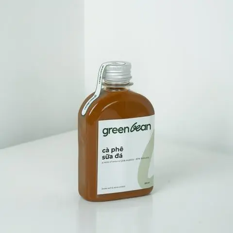 Hình ảnh cà phê sữa đóng chai 250ml