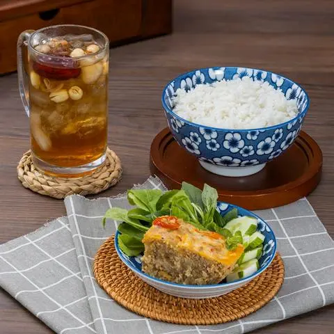 Hình ảnh Combo 10: 1 cơm mắm chưng + 1 sâm bông lau