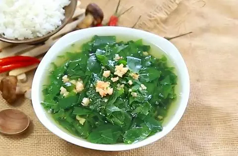 Hình ảnh CƠM CANH RAU BỒ NGÓT NẤU TÉP