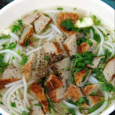 Hình ảnh bún chả cá Quy nhơn 
