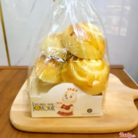 Hình ảnh Bánh Mì Phô Mai Sữa Siêu Hot (5 ổ/ hộp)