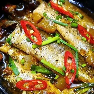 Hình ảnh Cơm cá đối kho +canh
