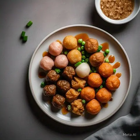 Hình ảnh Thập cẩm sốt mắm tỏi