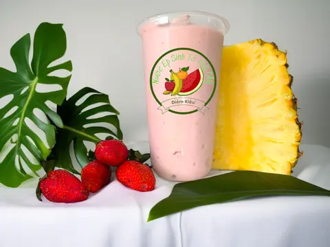 Hình ảnh Sinh Tố Dâu Thơm 