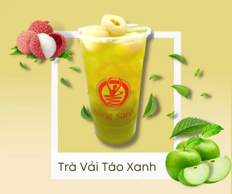 Hình ảnh Trà Vải Táo Xanh
