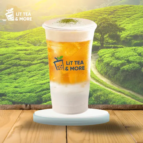 Hình ảnh Lục Trà Latte Macchiato