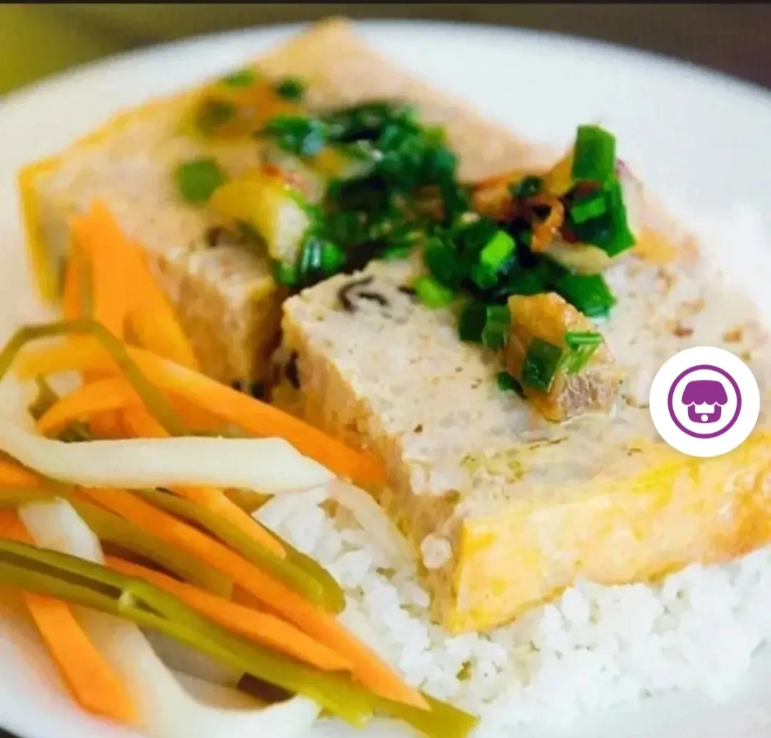 Hình ảnh cơm chả hấp