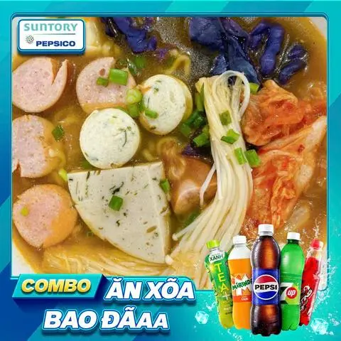 Hình ảnh Mì Cay Chay + Pepsi