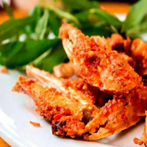 Hình ảnh Càng ghẹ  rang muối
