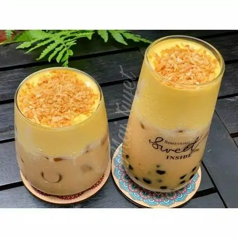 Hình ảnh TRÀ SỮA TRÂN CHÂU KEM TRỨNG