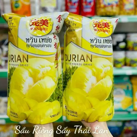 Hình ảnh Sầu Riêng Sấy Thái Lan