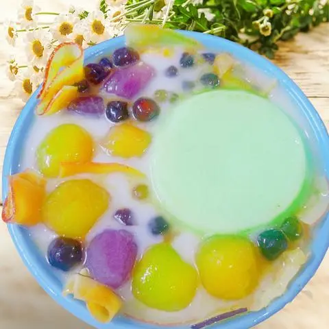 Hình ảnh (Chè Khoai Dẻo Phô Mai) (Hong Kong) Trân Châu 3 Vị, ToFu
