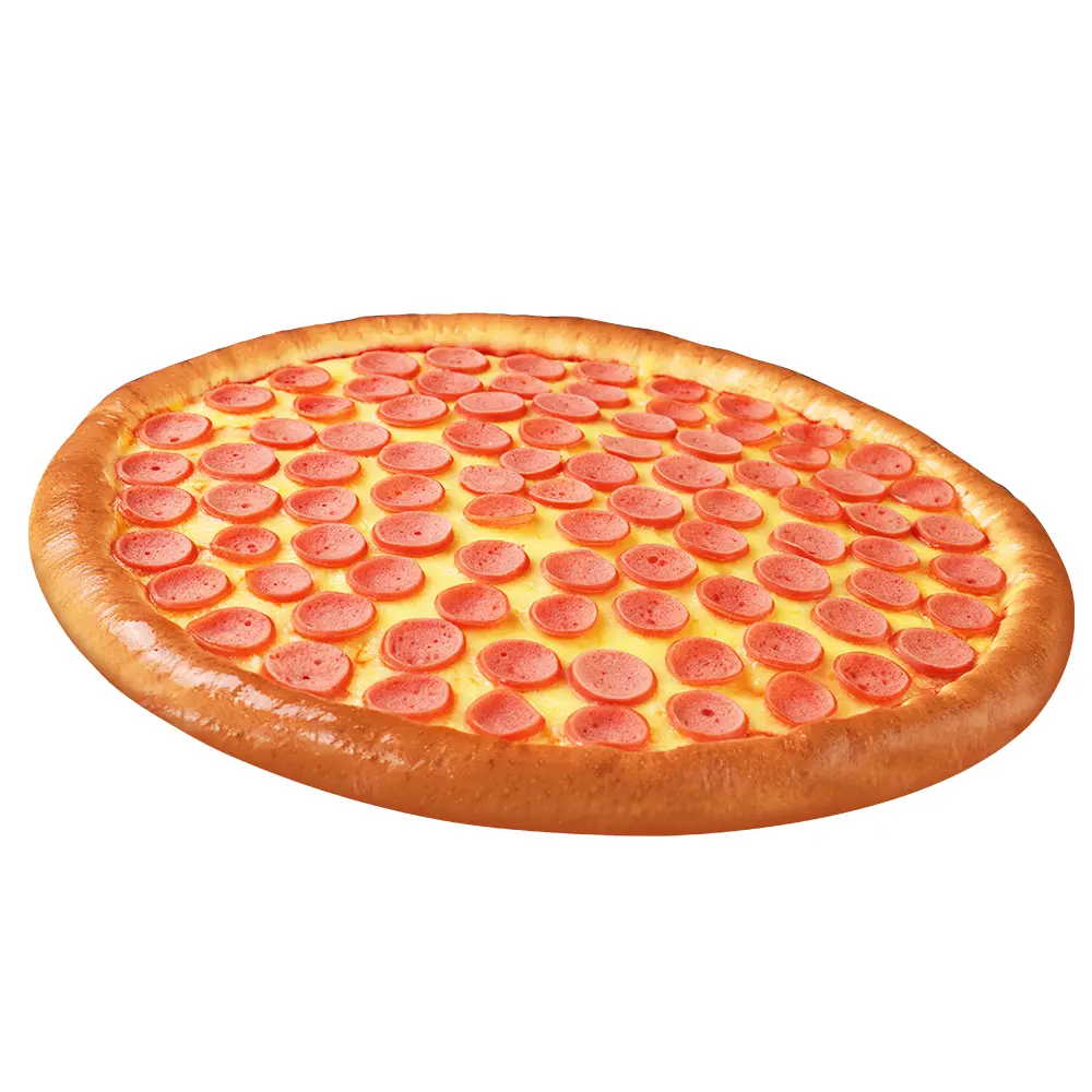 Hình ảnh P17 - pizza xúc xích truyền thống đế dày xốp