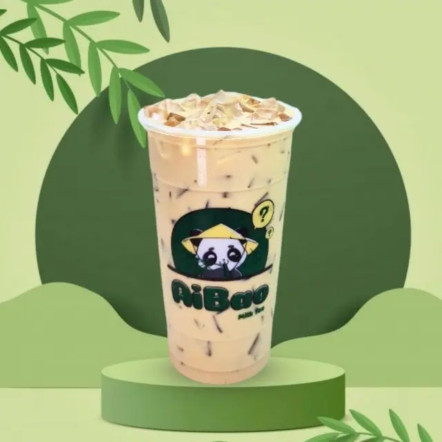Hình ảnh Trà sữa AiBao (Flan +4 loại topping thay đổi theo ngày)
