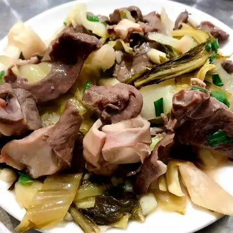 Hình ảnh Tim xào dưa chua - lớn