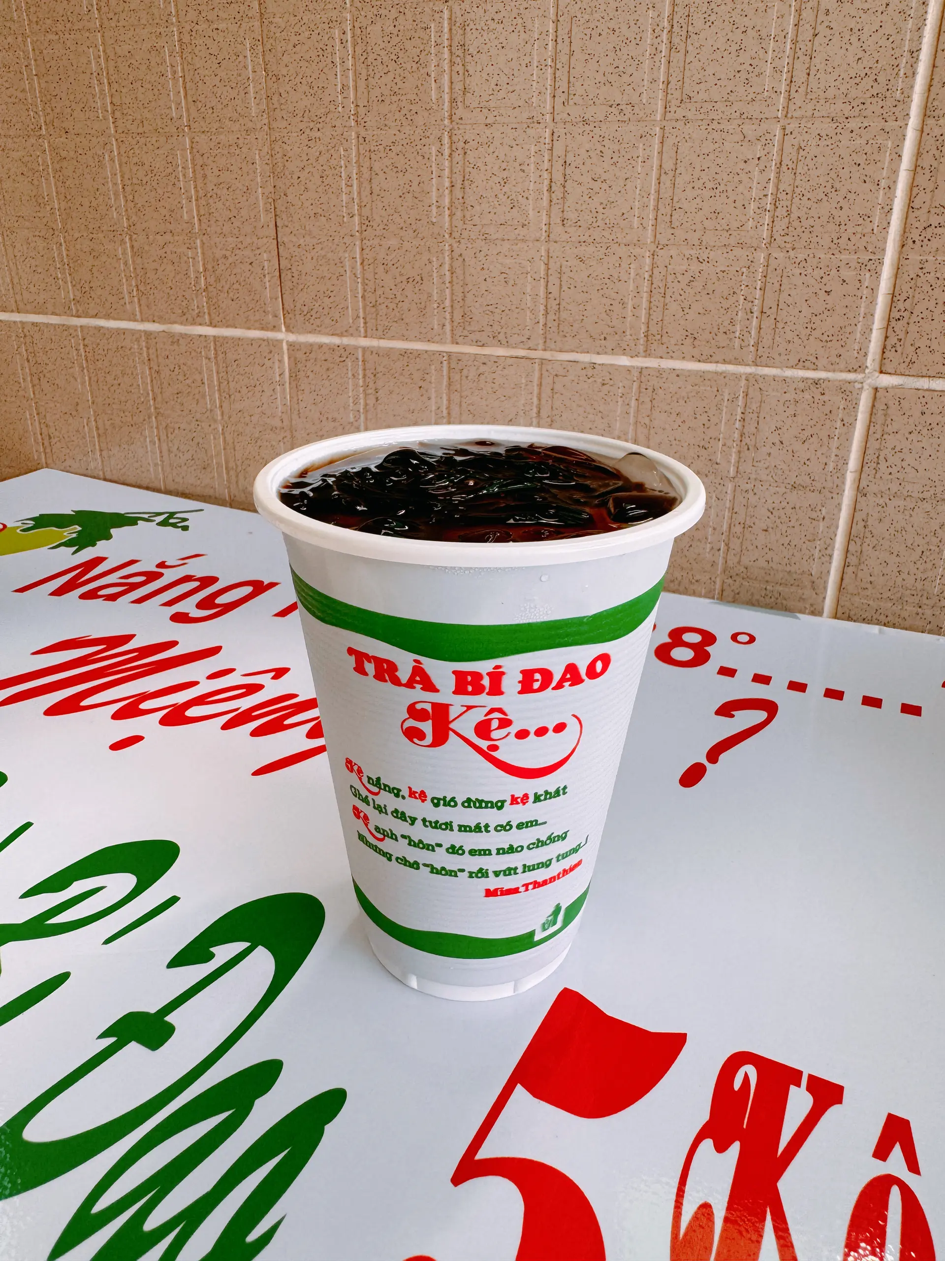 Hình ảnh Trà sâm bí đao